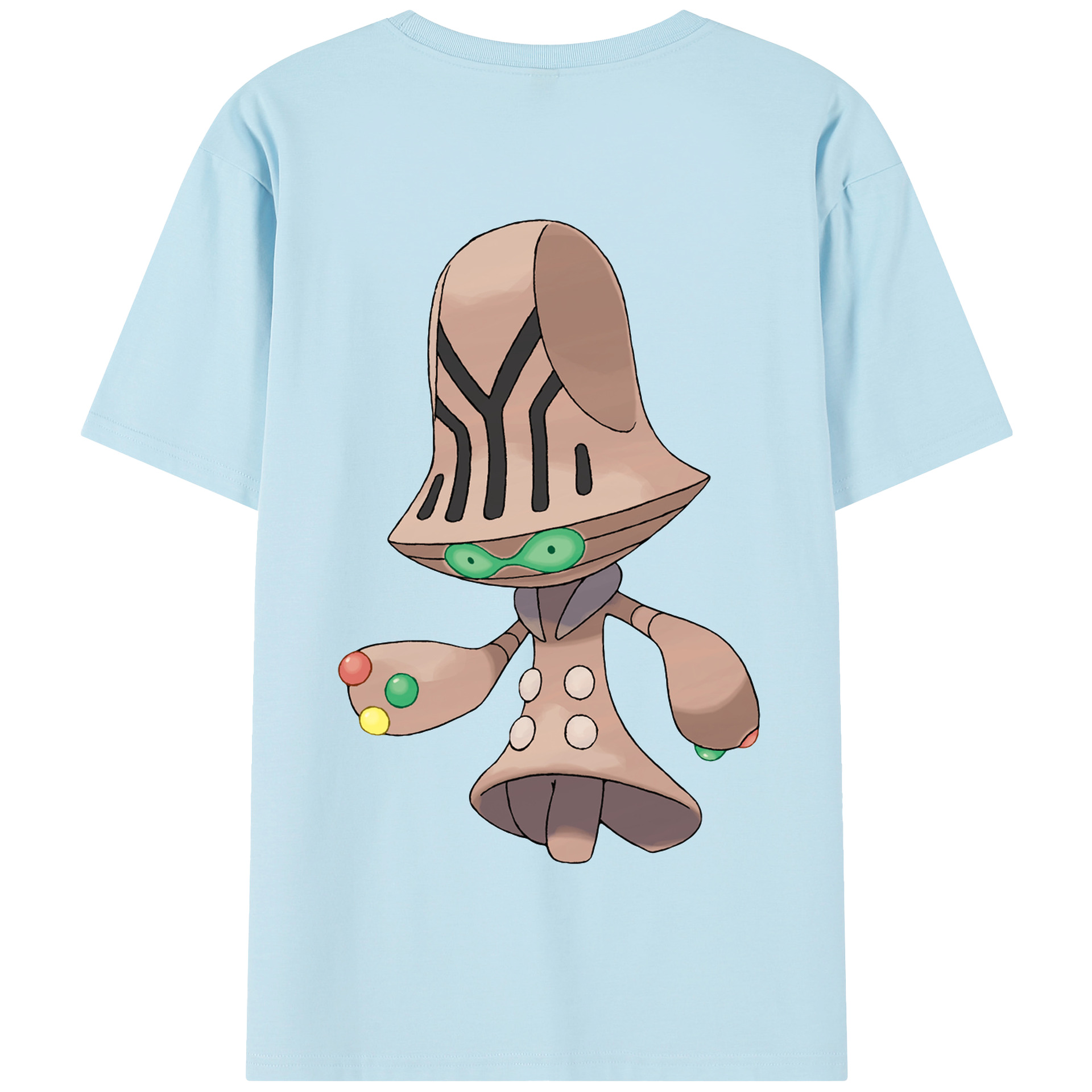 （画像用） ポケットモンスター Pokémon 綿100％半袖Tシャツ（背面プリント）